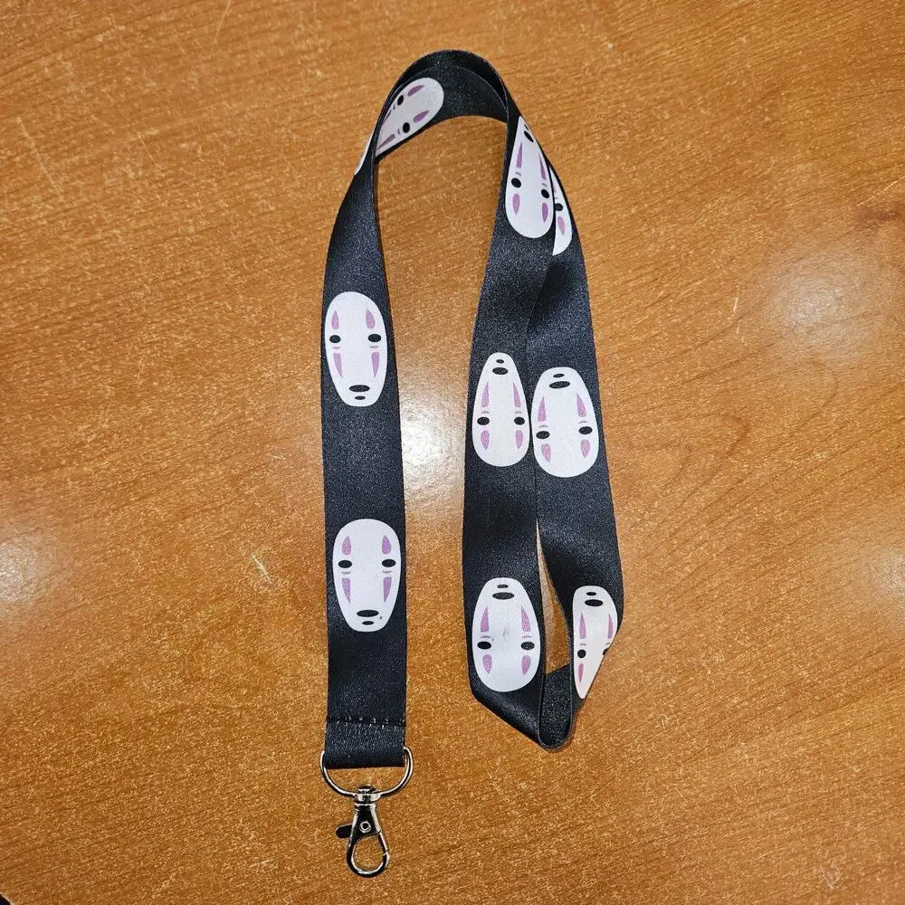 Spirited Away Lanyard No-Face's Quiet Presence Every Single Day
